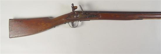 Appraisal: English Flintlock Approximately Gauge Fowling Gun Lock is marked London