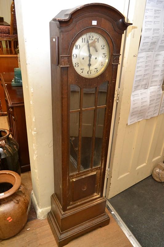 Appraisal: AN EARLY TH CENTURY LONG CASE CLOCK BORER AN EARLY