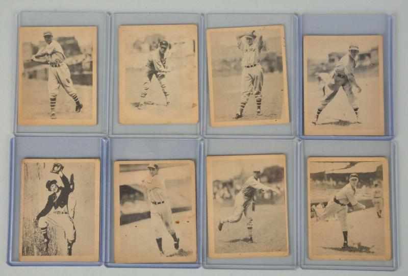 Appraisal: Lot of Play Ball Baseball Cards Description Black and white