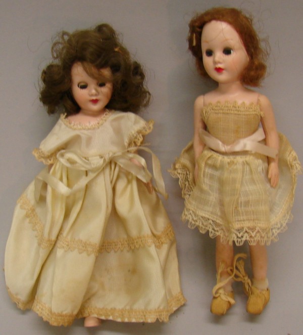 Appraisal: Pair of HP Sandra Sue dolls Brunette has uncombed hair