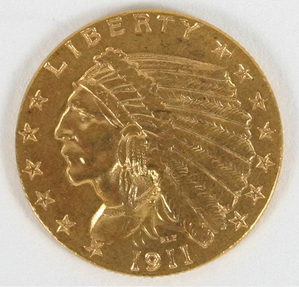 Appraisal: Indian Head Gold Coin XF-AU