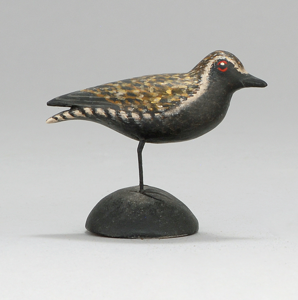 Appraisal: MINIATURE GOLDEN PLOVER By A Elmer Crowell of East Harwich