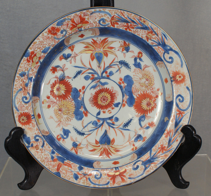 Appraisal: Chinese export porcelain Chinese Imari shallow bowl charger - d