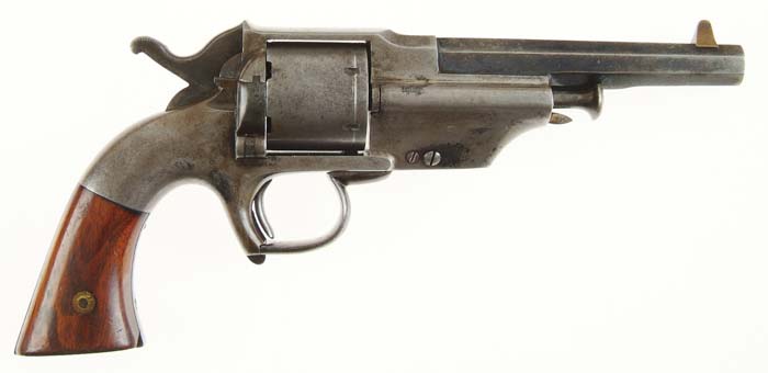 Appraisal: CASED ALLEN WHEELOCK LIPFIRE REVOLVER Cal SN oct bbl marked