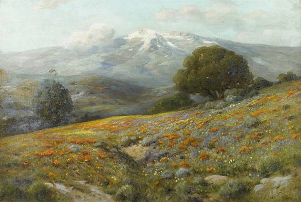 Appraisal: Angel Espoy - California Wildflowers signed 'A Espoy' lower right