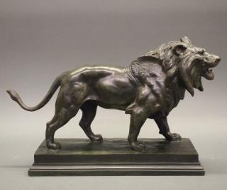 Appraisal: A Barye bronze sculpture Alfred Barye French - Bronze sculpture