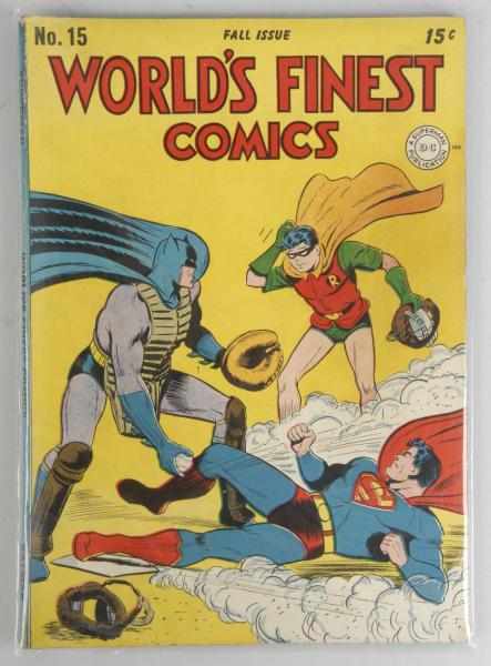 Appraisal: World's Finest Comics No Description This comic maintains cover gloss