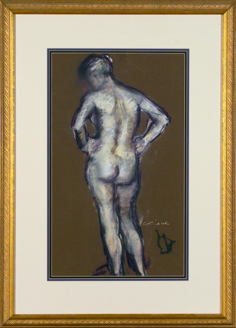 Appraisal: Charles Whitfield Richards American New Orleans - Standing Female Nude