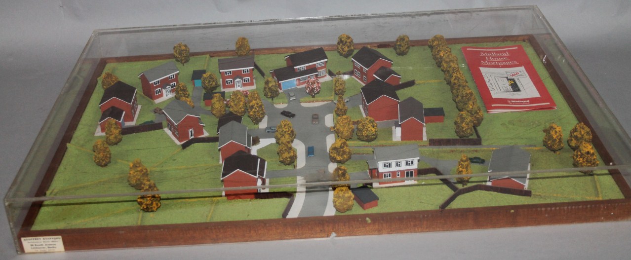 Appraisal: A Geoffrey Stafford Midland House Mortgages model village in a