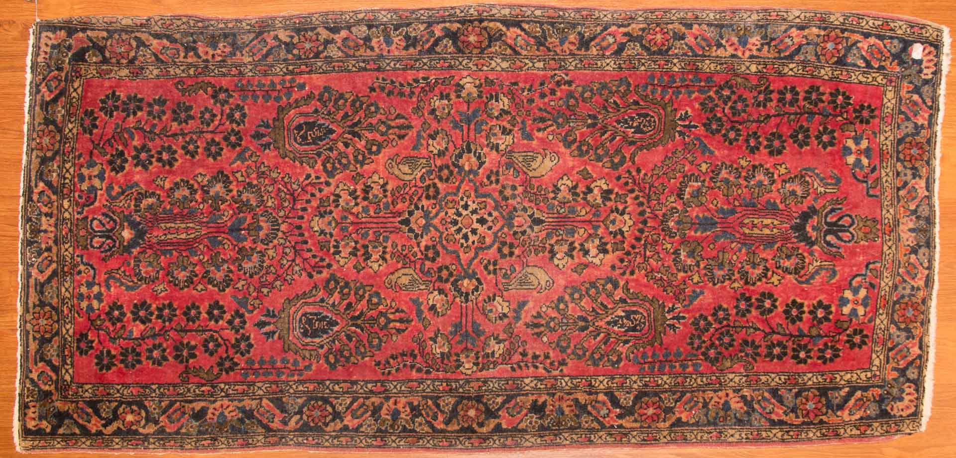 Appraisal: Persian Sarouk rug approx x Iran circa Condition AS IS