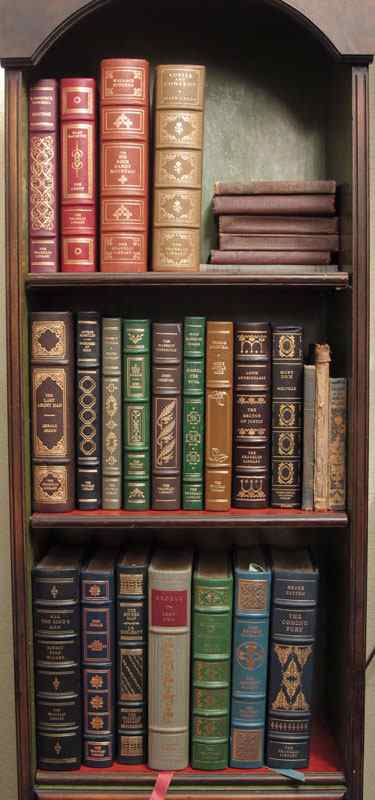 Appraisal: FRANKLIN LIBRARY EMBOSSED LEATHER BOUND BOOKS Each book is ''Privately