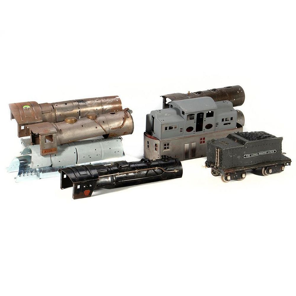 Appraisal: Locomotive Bodies for Parts Lionel American Flyer and Ives Standard