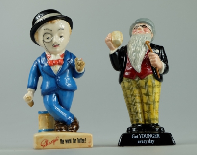 Appraisal: Royal Doulton advertising figures Sir Kreemy Knut AC and Father