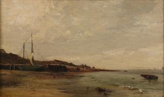 Appraisal: Painting Eugen Gustav Ducker Eugen Gustav Ducker German - Coastal