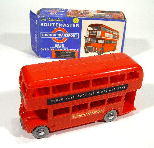 Appraisal: Boxed Tudor Rose Routemaster London bus with gyro friction motor