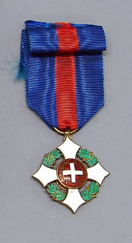 Appraisal: Knight members medal for the Order of Savoy mm wide