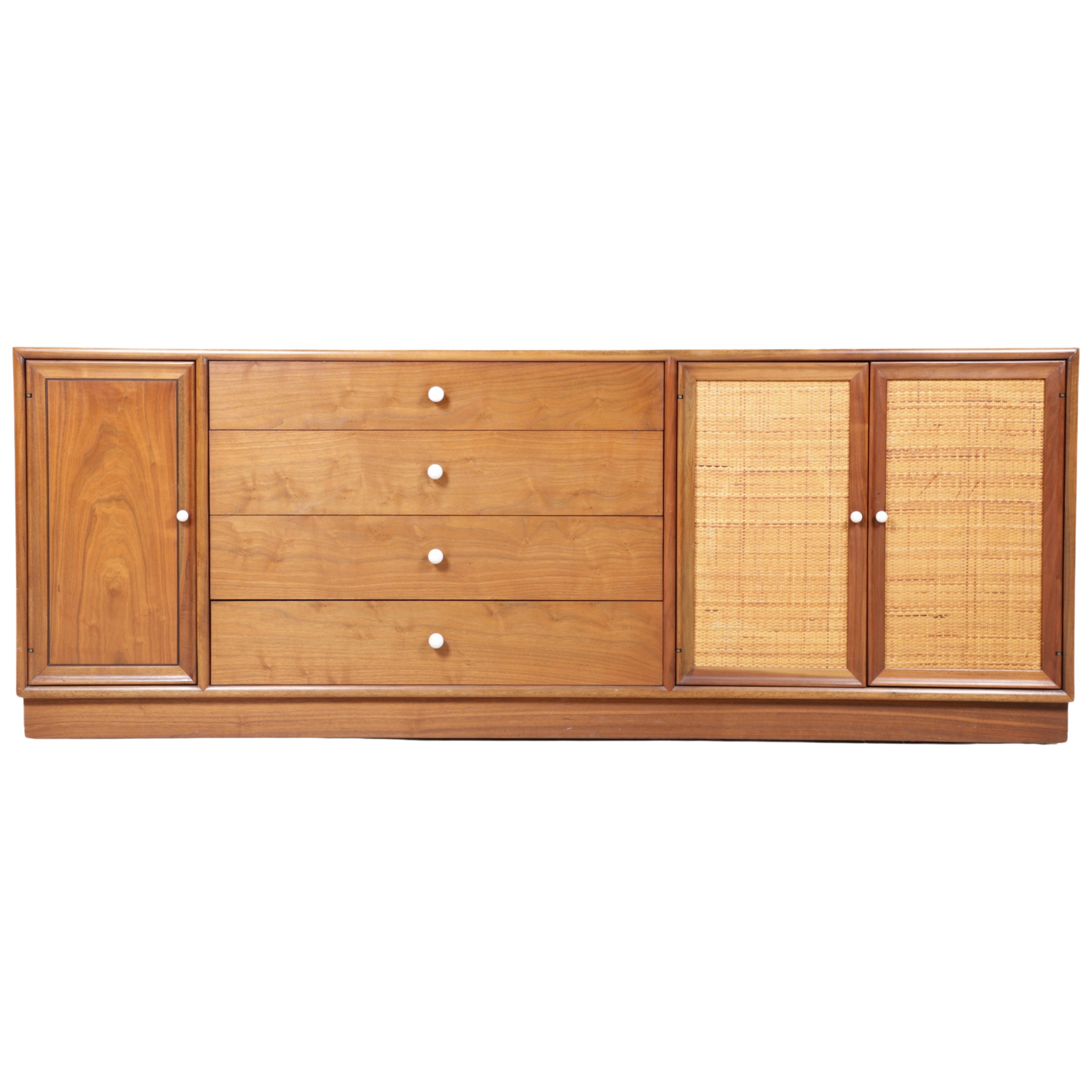 Appraisal: Drexel Declaration Modern Design sideboard center drawers flanked by single