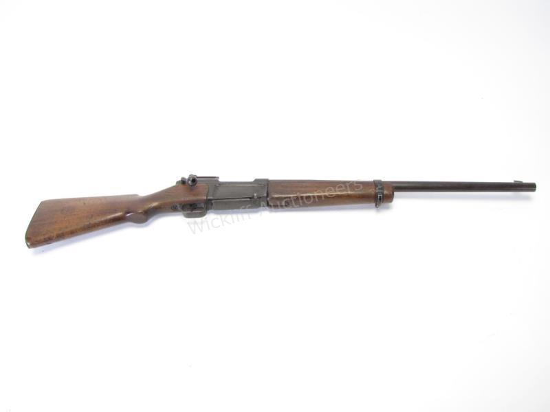 Appraisal: MAS Model Bolt Action Rifle-Blued barrel Chambered in x mm