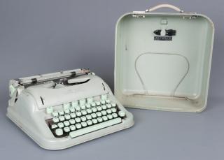 Appraisal: Hermes Typewriter Hermes typewriter made in Switzerland probably early s