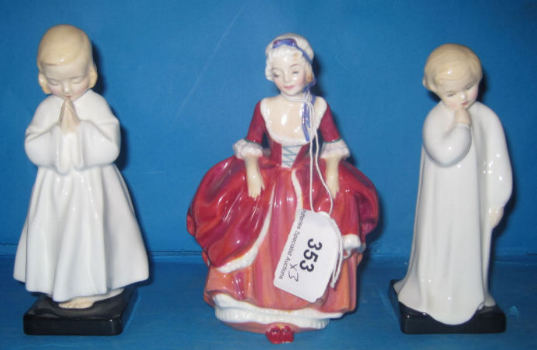 Appraisal: Royal Doulton Figures Goody Two Shoes HN Bedtime HN and