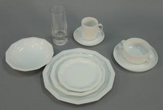 Appraisal: Set of Rosenthal china dinnerware service for eleven along with