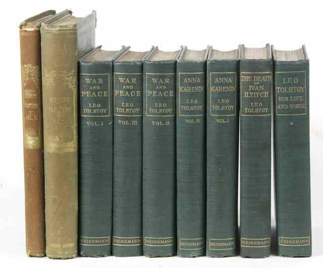 Appraisal: Tolstoy L War and Peace volumes translated by Constance Garnett