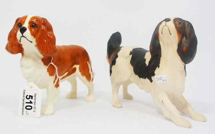 Appraisal: Beswick King Charles Spaniel and Cavalier King Charles Spaniel