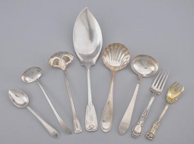 Appraisal: A Mixed Lot of Tiffany Co Silver Serving Pieces and