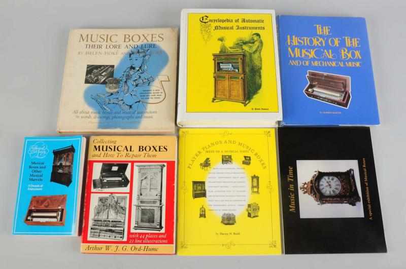 Appraisal: Lot of Music Box Reference Books Includes the Encyclopedia of