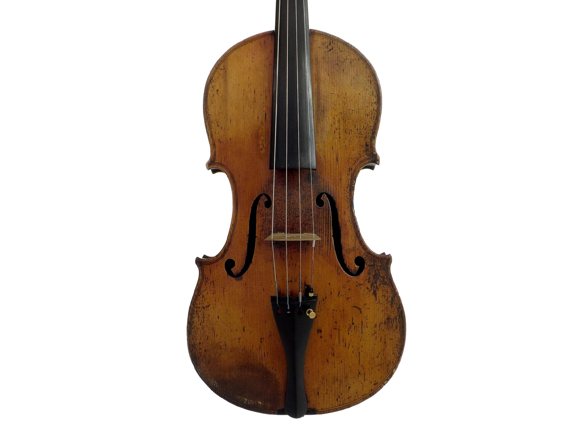 Appraisal: French violin of the Grandjon School circa the two piece