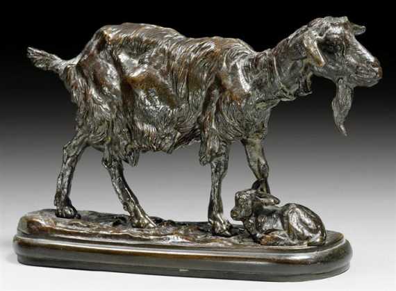 Appraisal: FREMIET E Emanuel Fremiet - Paris circa Burnished bronze Signed