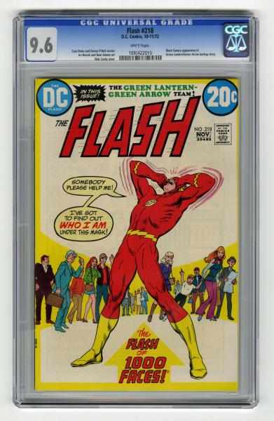 Appraisal: Flash CGC D C Comics - Click for full description