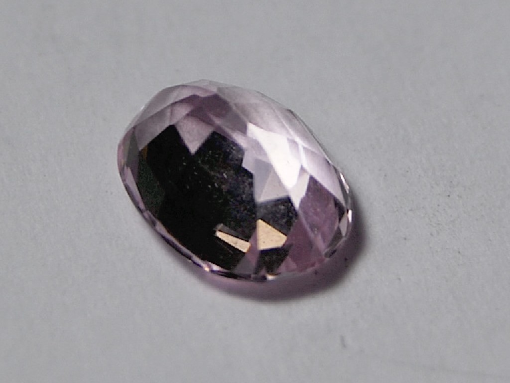 Appraisal: Natural pink sapphire loose