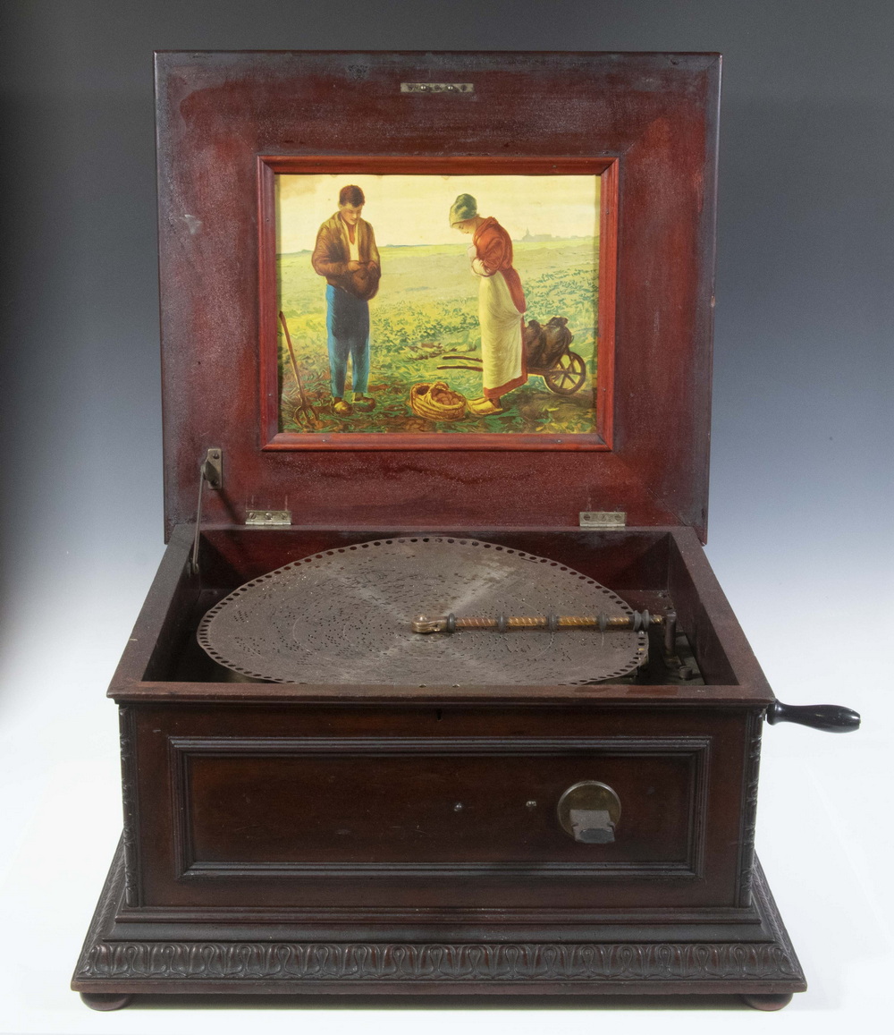 Appraisal: REGINA CENT SALOON BARTOP MUSIC BOX CIRCA Disc Player made