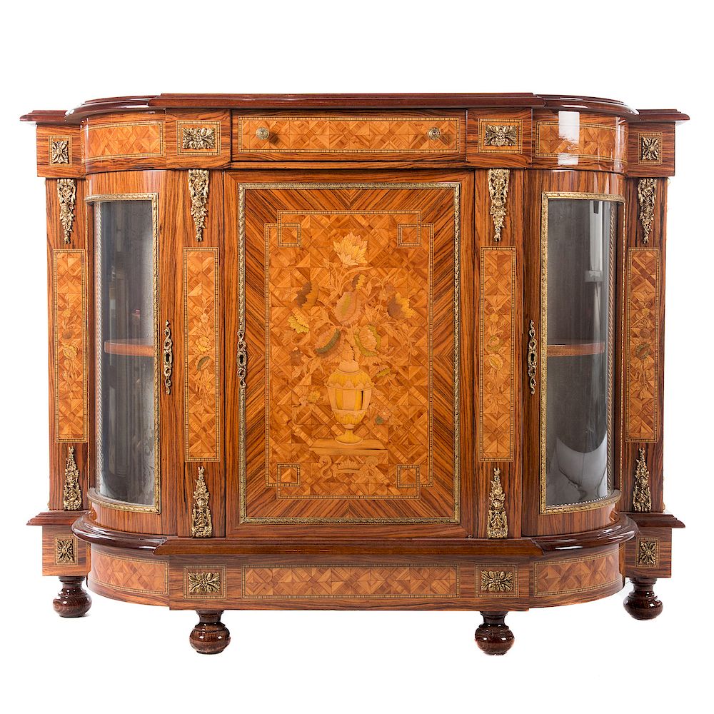 Appraisal: Italian Napoleon III Style Side Cabinet th century Paramount Antiques