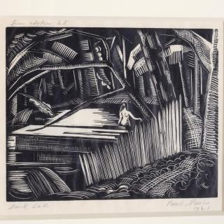 Appraisal: Paul Nash wood engraving Paul Nash wood engraving Paul Nash