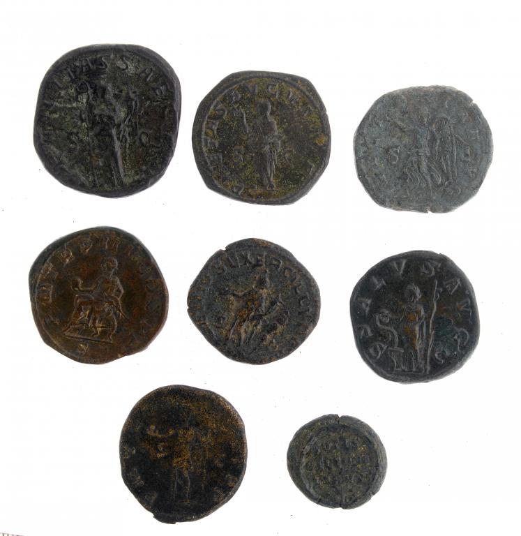 Appraisal: The Roman Empire Third Century bronzes Sestertii of Gordian III