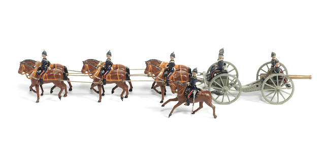 Appraisal: Britains set Royal Field Artillery FIRST VERSION six horse team