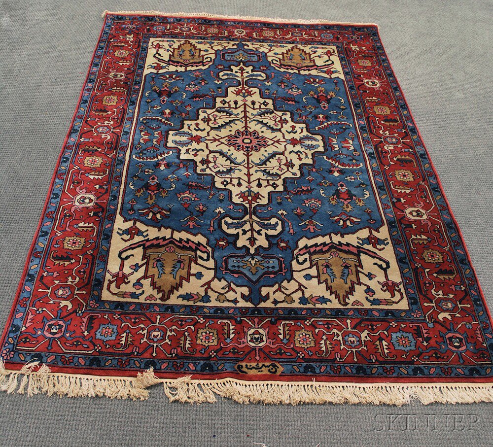 Appraisal: Heriz Carpet Northwest Persia contemporary ft in x ft in