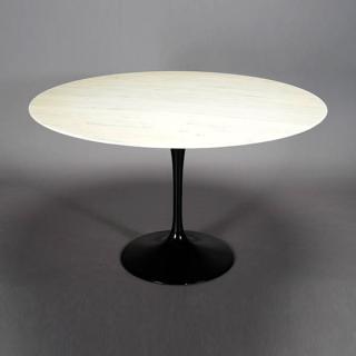 Appraisal: Eero Saarinen Knoll International Marble Tulip Table Eero Saarinen For