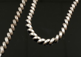 Appraisal: STERLING SILVER NECKLACE AND MATCHING BRACELET