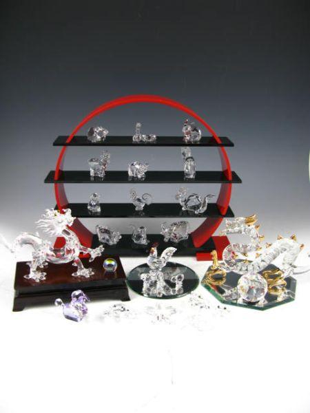 Appraisal: Group of Crystal Items most appear to be Swarovski including