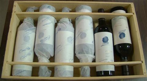 Appraisal: MIXED BOTTLES OF OPUS ONE Including one bottle of one