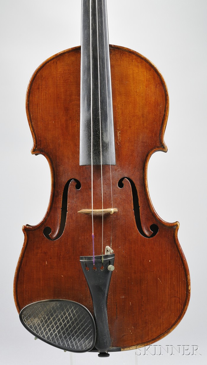 Appraisal: Modern Violin c labeled NICOLA UTILI length of back mm