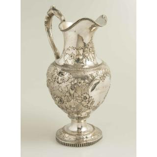 Appraisal: Milton Latham Presentation Silver Pitcher Gale Son Silver presentation pitcher