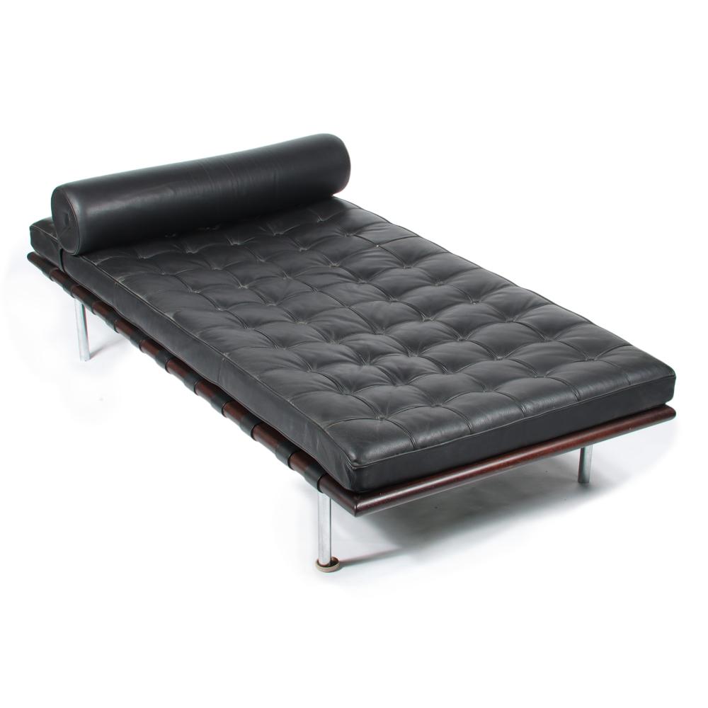 Appraisal: AFTER MIES VAN DER ROHE - KNOLL INTERNATIONAL BARCELONA DAYBED