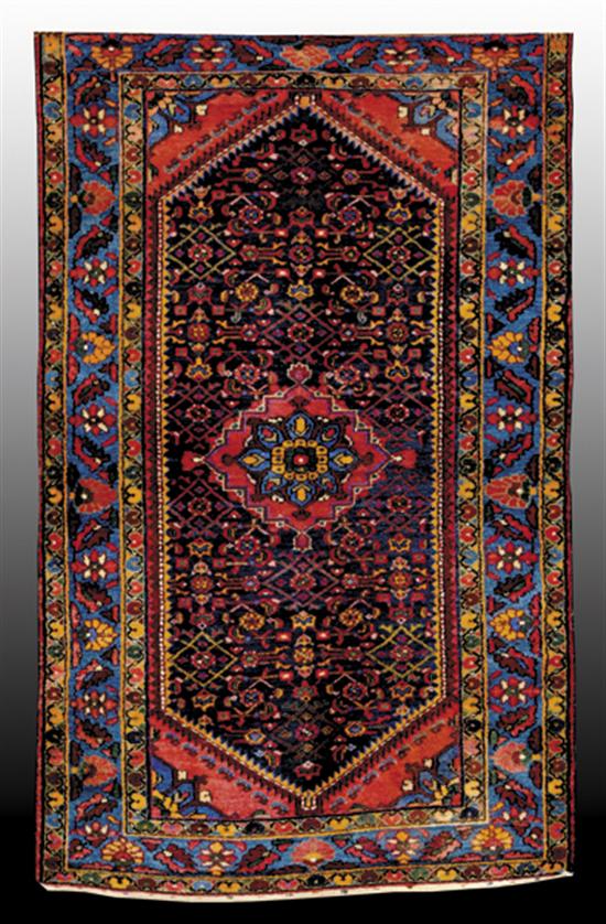 Appraisal: Antique Persian Malayer carpet circa s ' x ' of