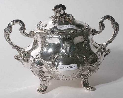 Appraisal: SUGAR BOWL France end of the th century Mark E