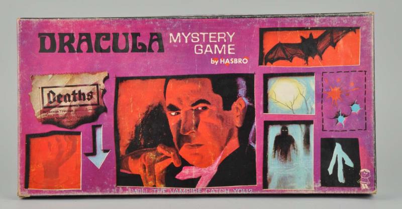 Appraisal: Dracula Mystery Board Game Includes original box Game appears to