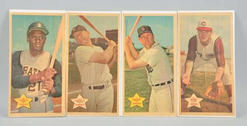 Appraisal: Lot of Topps s Insert Baseball Posters Description Includes Mickey